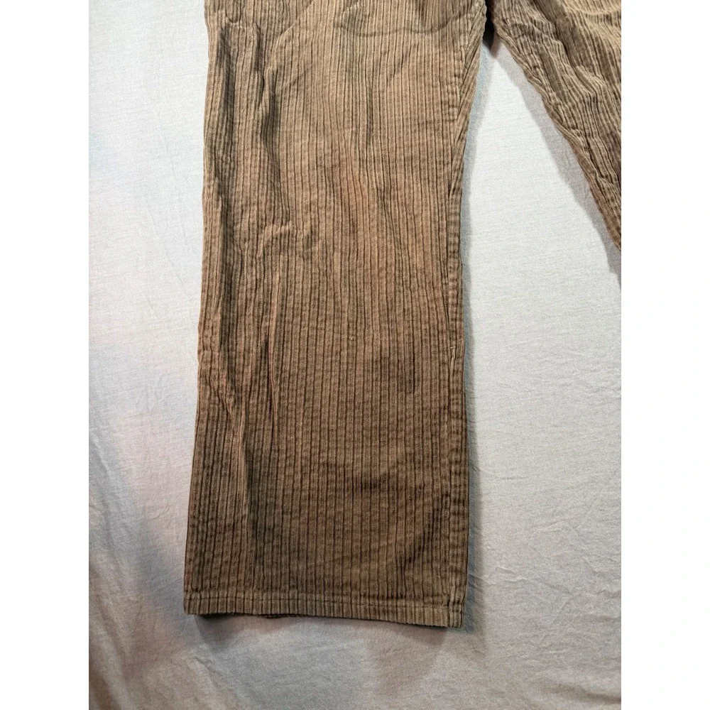 Guess Jeans Corduroy Pants Mens 42 Brown Excellent Vintage Wide Wale 3F14E9